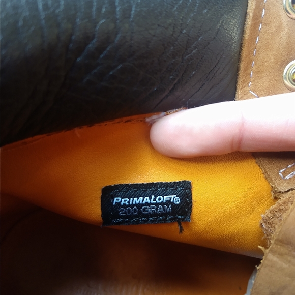 Timberland Women's 6 inch Wheat Nubuck Waterproof Boots Size 9.5 - Picture 8 of 12